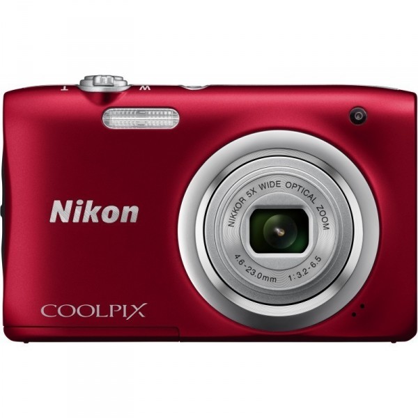 Цифровая фотокамера Nikon Coolpix A100 Red