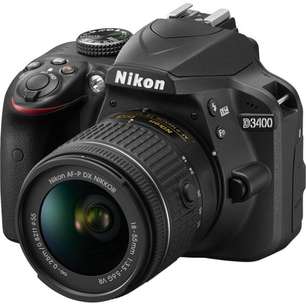   Nikon D3400 + AF-P 18-55 Non-VR KIT (VBA490K002)