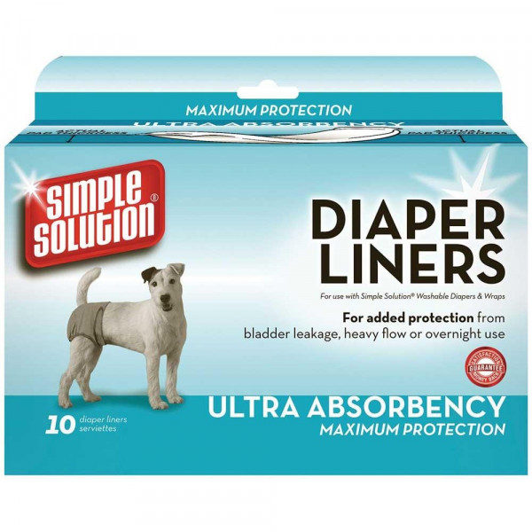  Simple Solution Disposable Diapers Liners Ultra 10  (ss10607)