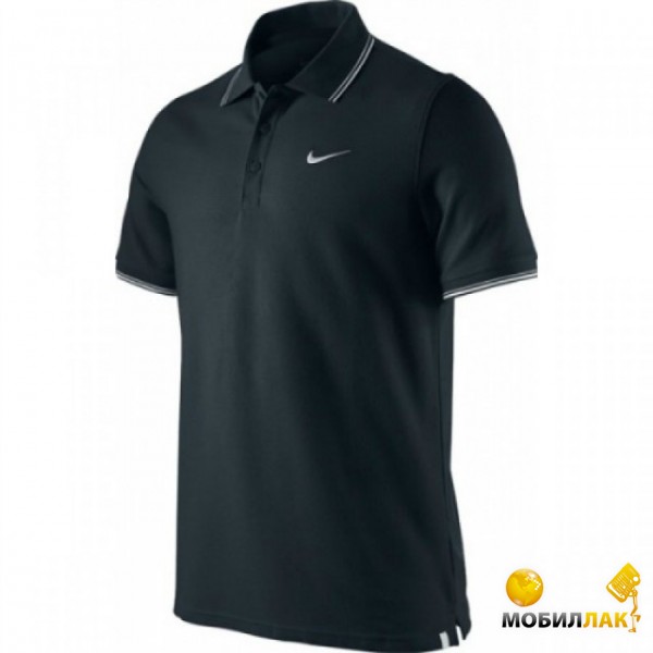   Nike Polo NET Cotton Pique black (XS)