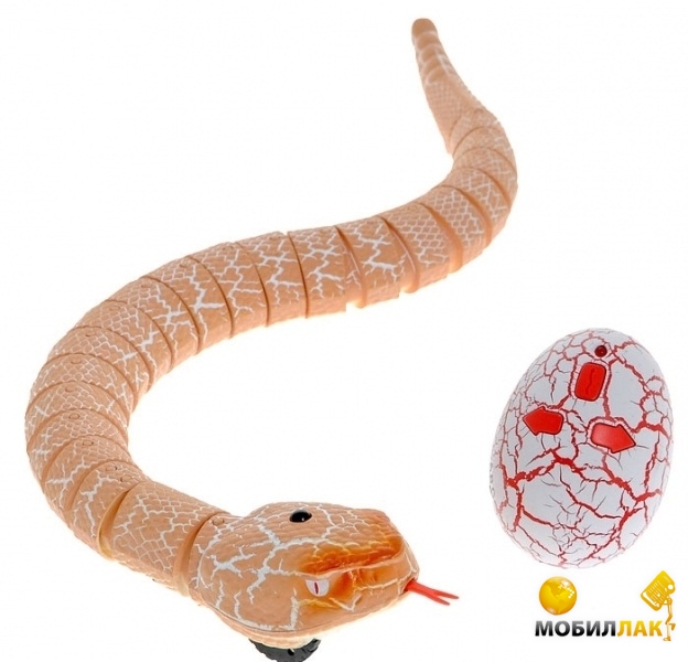 Змея Rattle Snake на ИК-управлении Le-yu-toys Коричневая (LY-9909D)