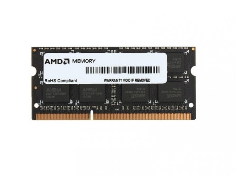  AMD DDR3 1600 4GB SO-DIMM, 1.35V, Bulk (R534G1601S1SL-UOBulk)