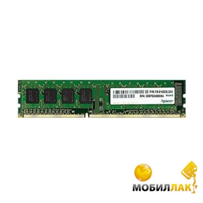   Apacer DDR3 8GB 1333 MHz (AU08GFA33C9TBGC)