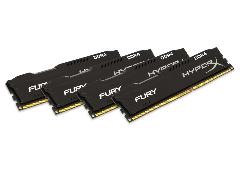   Kingston DDR4 16GB/2400 HyperX Fury Black (HX424C15FB/16)