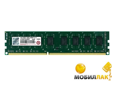   Transcend DDR3 4GB PC3-12800 1600Mhz (JM1600KLN-4G)
