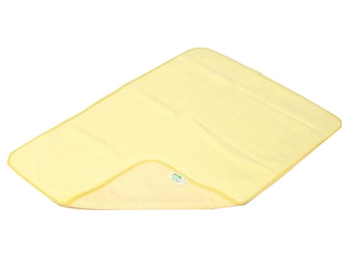 Непромокаемая пеленка Эко-Пупс Classic трикотаж 50х70 см Желтый