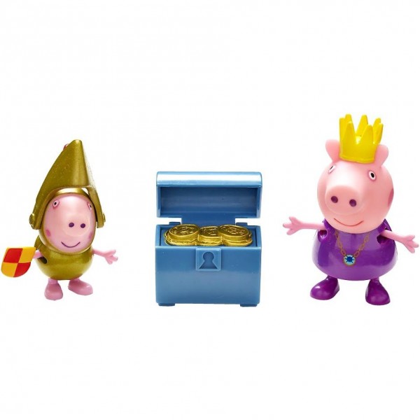 Игровая фигурка Peppa Принцесса Пеппа и Сэр Джордж Голд серия Принцесса (05866-4)