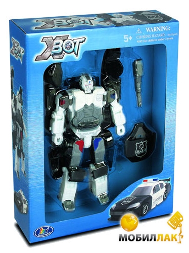 Робот-трансформер Roadbot Полиция X-bot (80030R)