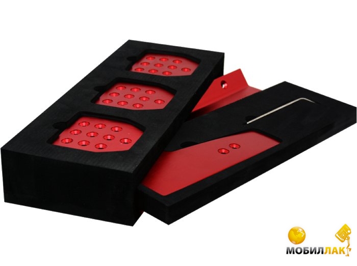 Набор металических пластин для педалей Fanatec Porsche Clubsport красные (CSPCKIT REEU)