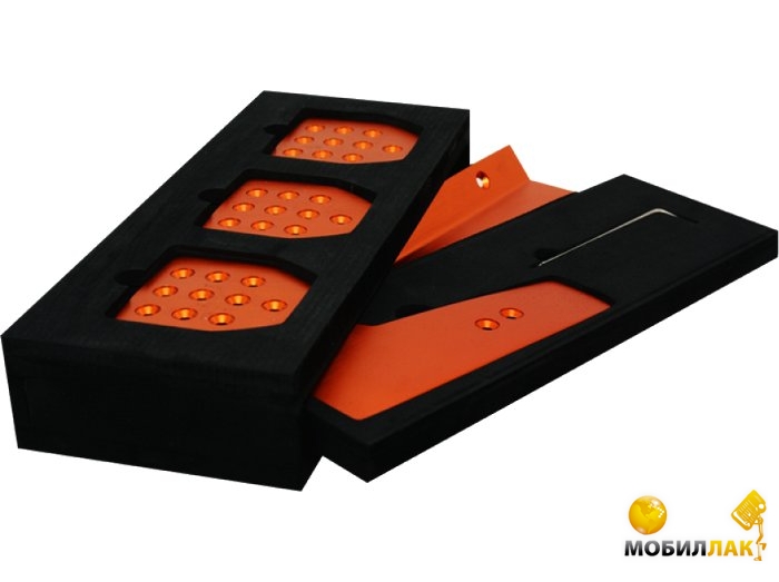 Набор металических пластин для педалей Fanatec Porsche Clubsport оранжевые (CSPCKIT OREU)