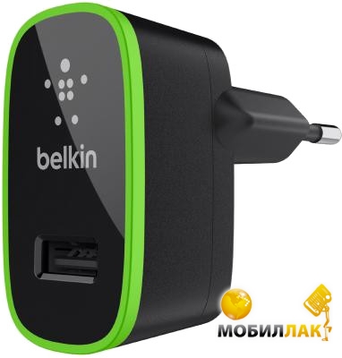   Belkin USB Home Charger (220V, USB 2.1Amp),  (F8J052cwBLK)