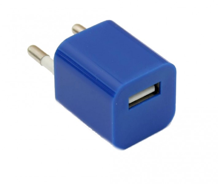   HQ-Tech USB 5V/1A AC220V cube Blue (192436)