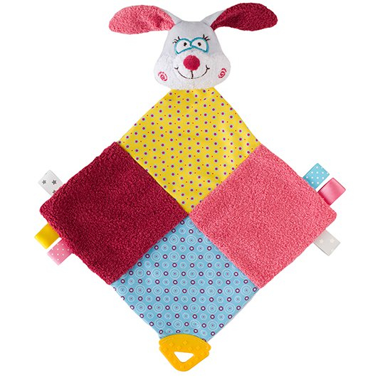 BabyOno Платочек с прорезывателем для зубов Зайка Сью (1612) BabyOno