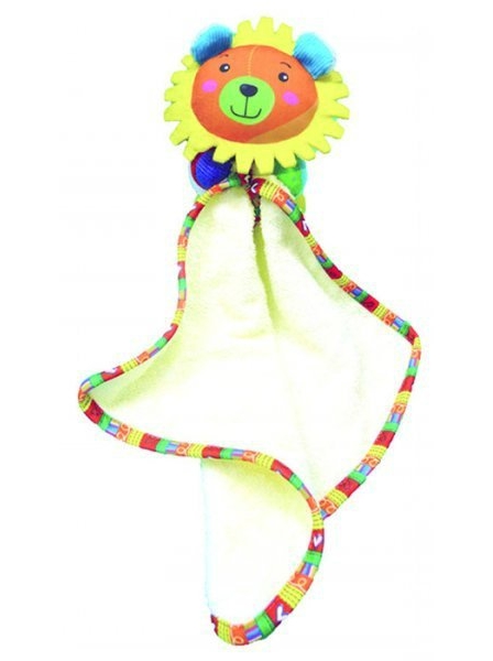 Игрушка-одеяльце Biba Toys Счастливый львенок 909HA leo