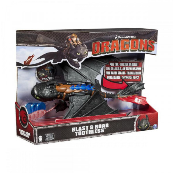 Spin Master Dragons Большой дракон Беззубик де-люкс 38 см (SM66602) Spin Master