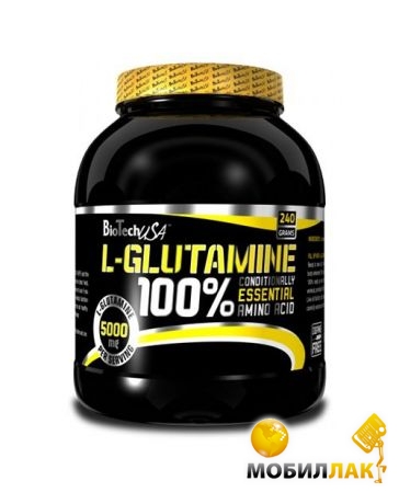  BioTech 100% L-Glutamine 500 (8016)