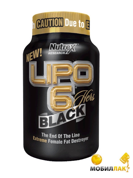   Nutrex Research Lipo-6 Black Hers 60  (47815)