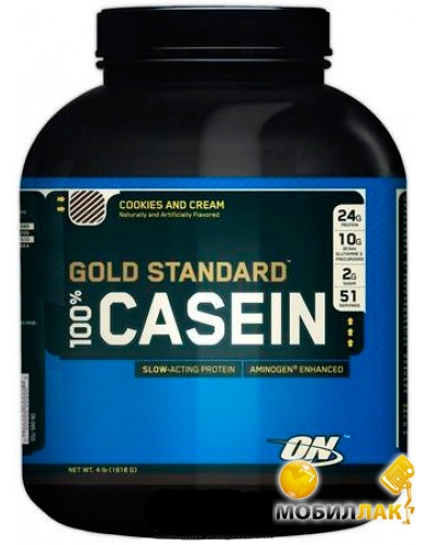  Optimum Nutrition 100% Casein Protein 1,818 Cookies & Cream (46789)