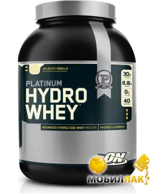  Optimum Nutrition Platinum Hydrowhey 1590 Vanilla (46616)