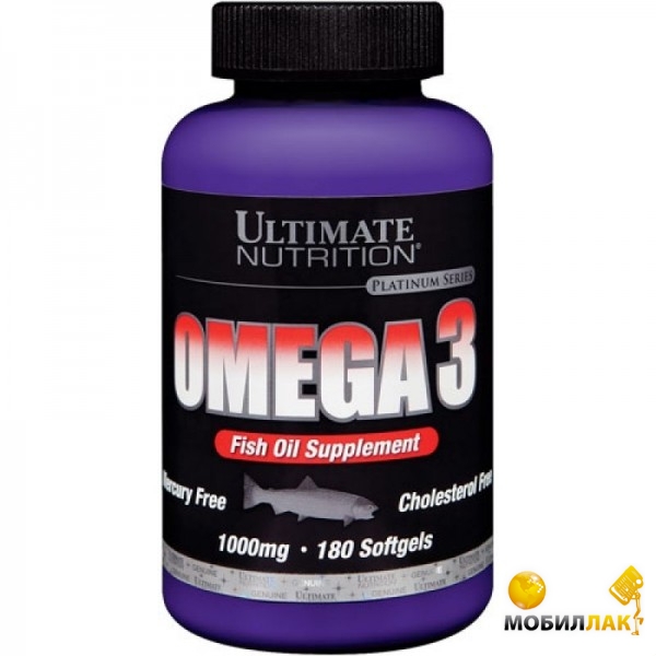  Ultimate Nutrition Omega 3 180 softgels (46730)