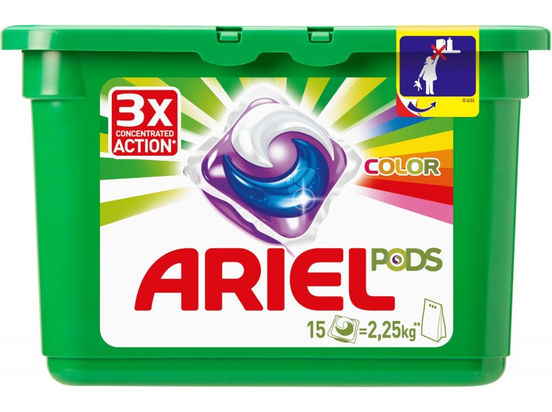    Ariel Pods Color & Style 15 (4015600949822)