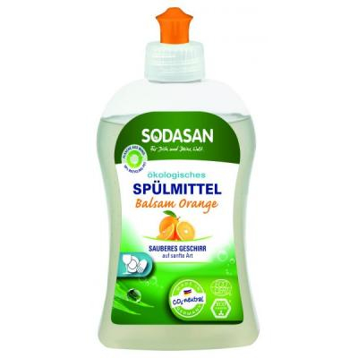 Средство для мытья посуды Sodasan Апельсин 500 мл (4019886025560)