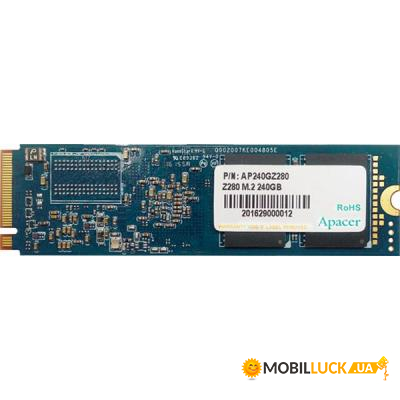  SSD Apacer M.2 2280 240GB (AP240GZ280-1)