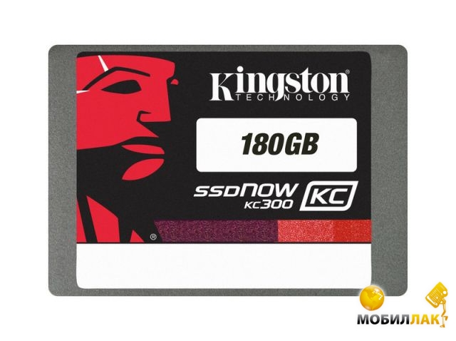 SSD- Kingston 2.5" 180GB SATAIII MLC (SKC300S37A/180G)