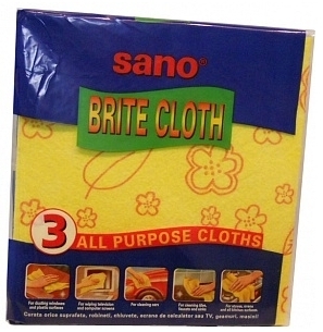 Многофункциональная тряпка Sano Brite Cloth (3 штуки) (7290000286334)