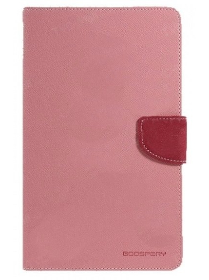 Чехол-книжка Mercury Fancy Diary series для Samsung Galaxy Tab 4 10.1 Розовый/Малиновый