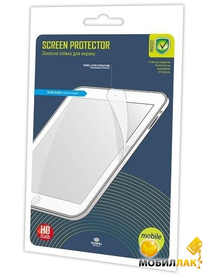 Защитная пленка GlobalShield ScreenWard для Samsung P6000/P6010 Galaxy Note 10.1 (2014 Edition)