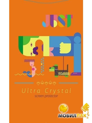   Just Ultra Crystal Screen Protector  iPad Air/Air 2 (JST-CRLSP-IPD5)
