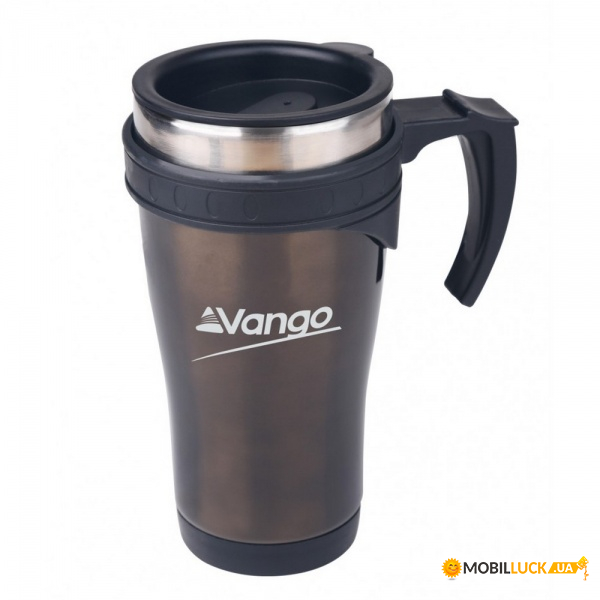  Vango Stainless Steel Mug 450 Gunmetal (925243)