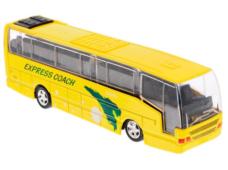 Автобус инерционный Big Motors Cheerful Bus Желтый (XL80136L)