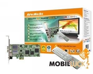 - AVerMedia Duo Hybrid PCI-E II