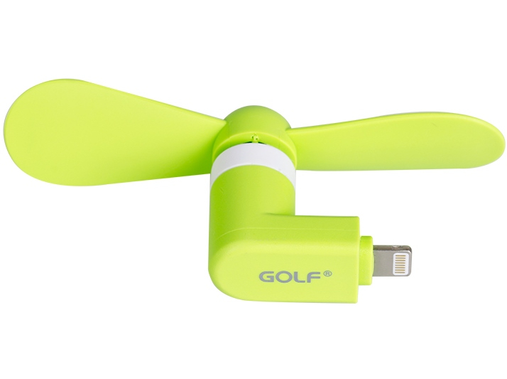 USB- Golf F1-8 Pin Mini Fan Green
