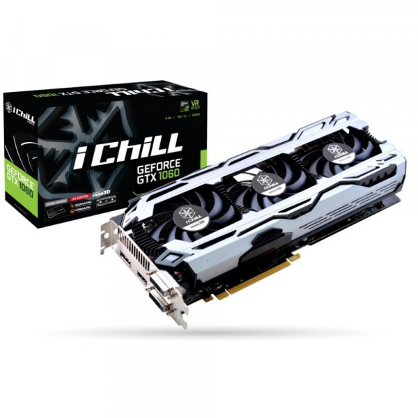  Inno3D GeForce GTX 1060 6GB X3 V2 iChill (C106F2-3SDN-N5GSX)