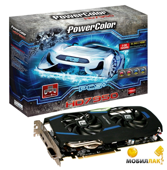 Powercolor ATI Radeon HD7950 3Gb GDDR5 (AX7950 3GBD5-2DHPP)