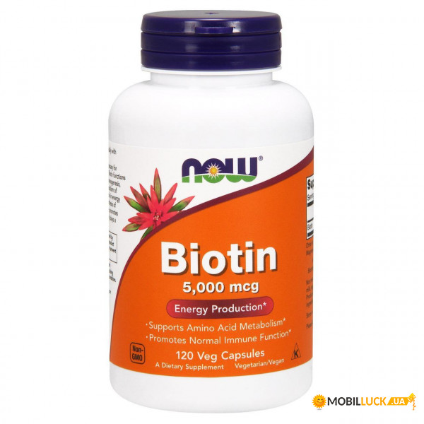  NOW Biotin 5000  - 120   (49647)