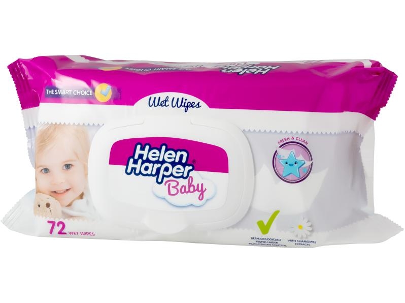    Helen Harper wet wipes 72  (26318)
