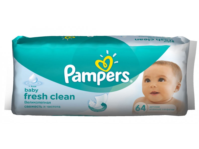    Pampers Baby Fresh Clean 64 