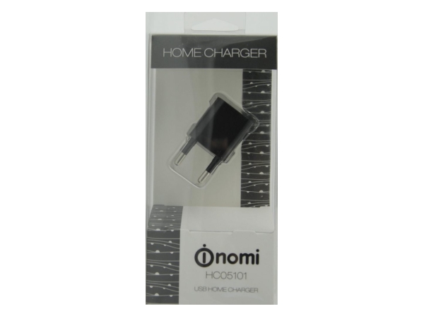 Зарядное устройство Nomi HC05101 1A Black