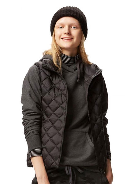  Uniqlo Women's Ultra Light Down Quilted Vest XS (40UA) Black