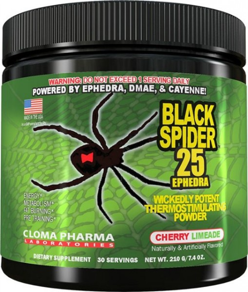  Cloma Pharma Black spider powder 30 serv