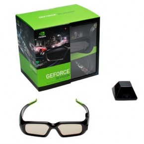 3D  Nvidia 3D vision wireless glasses kit