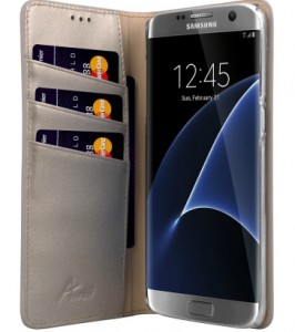  Avatti Borsa Hori Cover ITL Samsung S7 Edge Gold 4