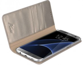  Avatti Borsa Hori Cover ITL Samsung S7 Edge Gold 5