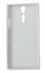  Celebrity TPU cover case  Sony Xperia S LT26i, white