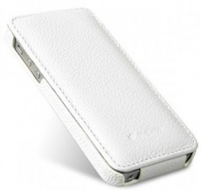  Melkco Book leather case  Sony Xperia Miro ST23i, white (SEXPMOLCFB2WELC) 3