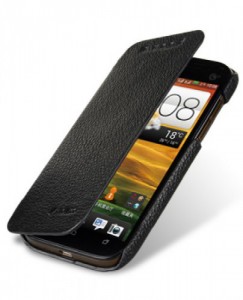   HTC One SV Melkco Book leather black (O2ONSTLCFB2BKLC)